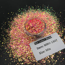 Load image into Gallery viewer, TCT-563 Chunky Colorful Nails Glitter Nail Art Decoration 청키 글리터 네일 아트 Nagel kKonst Tumbler Crafts Manicure Festival Accessories
