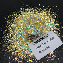 Load image into Gallery viewer, TCT-563 Chunky Colorful Nails Glitter Nail Art Decoration 청키 글리터 네일 아트 Nagel kKonst Tumbler Crafts Manicure Festival Accessories
