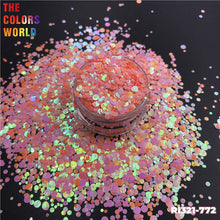 Load image into Gallery viewer, Round Dot Mix Mermaid Pearls Nail Glitter

