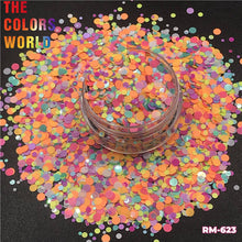 Load image into Gallery viewer, Sugar Colors Candy Round Dot Shape Glitter
