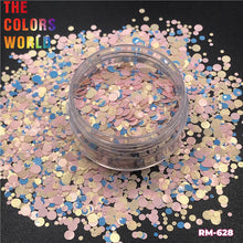 Load image into Gallery viewer, Sugar Colors Candy Round Dot Shape Glitter
