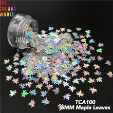Load image into Gallery viewer, TCT-734 Autumn Colors Fall Maple Leaf Nail Glitter Tumblers DIY Crafts Textiles Festival

