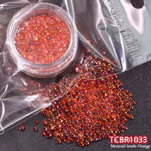 Load image into Gallery viewer, TCST-023 Mix 1-3mm Mini Bubble Glass Beads Colorful  DIY Silicone Epoxy Mold Filler
