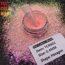 Load image into Gallery viewer, TCT-597 Rainbow Mermaid Colorful Nails Glitter Nail Art Decoration Nail Design Makeup uñas Crafts Manicure Festival Accessories
