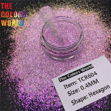 Load image into Gallery viewer, TCT-597 Rainbow Mermaid Colorful Nails Glitter Nail Art Decoration Nail Design Makeup uñas Crafts Manicure Festival Accessories
