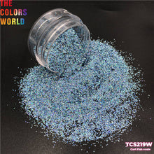 Load image into Gallery viewer, TCT-357 Curl Fish Scale Laser Color Solvent Resistant Nails Glitter Tattoo Nail Gel Polish
