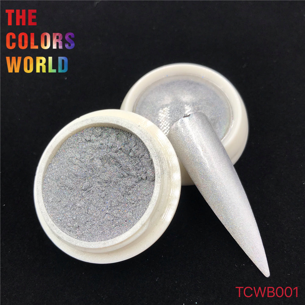 TCT-595 Unicorn Mirror Magic Holographic Chrome Nails Powder Galaxy Nail Glitter Eye Shadow Makeup Henna Aurola Mermaid Manicure