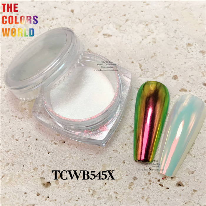TCT-797 High Bright Color Shift White Metal Mirror Chameleon