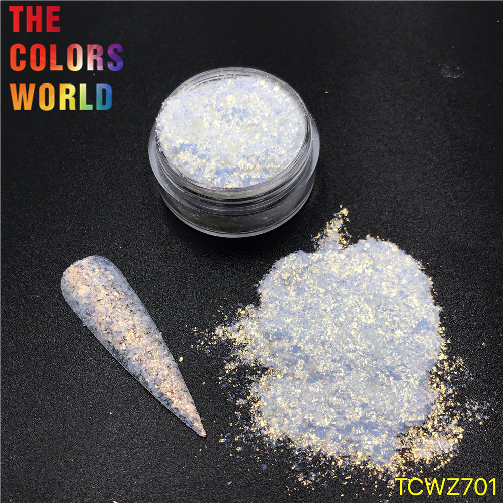 TCT-448 Diamond Magic Mirror Powder Crystal Cosmetics Pigment Resin Nail Accessories