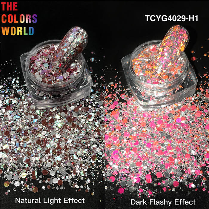 Sparkly Flash TCT-774 Reflective Flash Glitter Dazzling Party Sparkly Nails Iridesce ...