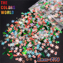 Load image into Gallery viewer, TCT-633 Christmas Non Toxic Nail 3D Decorations , Polymer Clay Slices For Crafts Making
