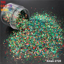 Load image into Gallery viewer, Christmas Nail Glitter Sequins
