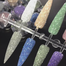 Load and play video in Gallery viewer, Crystal Diamond Reflective Flash Glitter Powder
